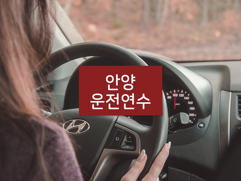 안양운전연수 후기