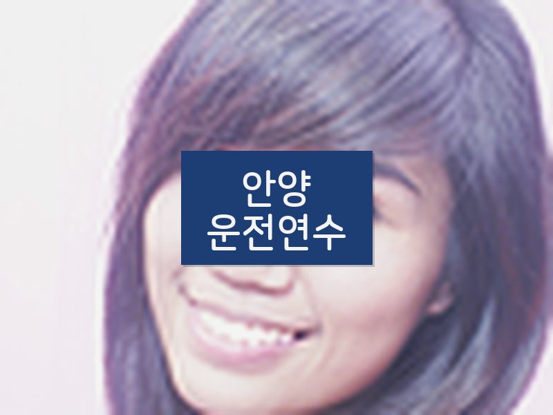 안양운전연수 후기