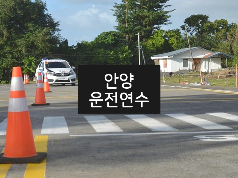 안양운전연수 후기