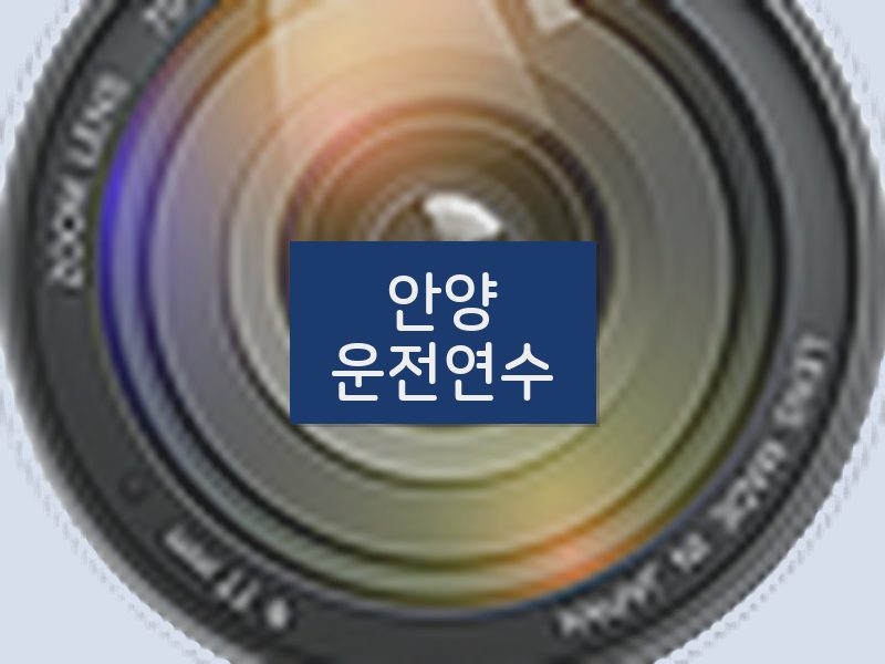 안양운전연수 후기