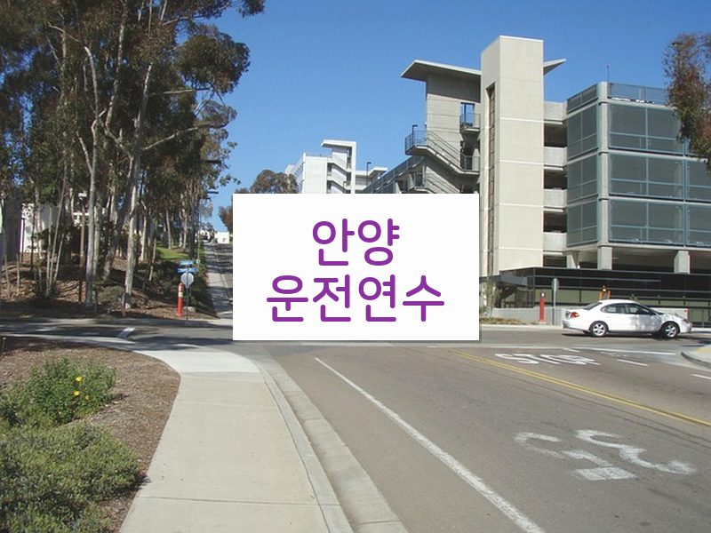 안양운전연수 후기