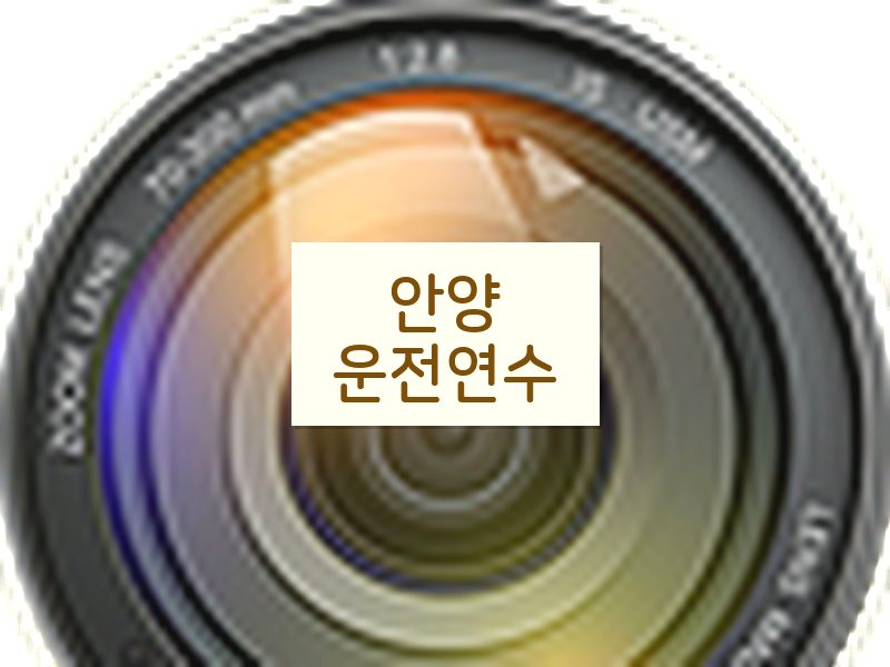 안양운전연수 후기