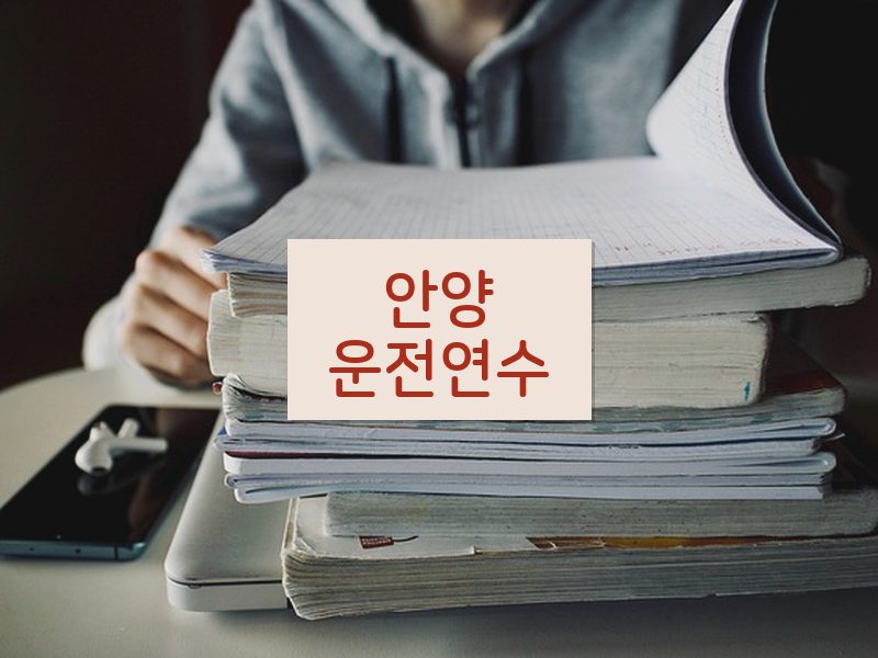 안양운전연수 후기