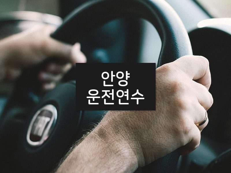 안양운전연수 후기