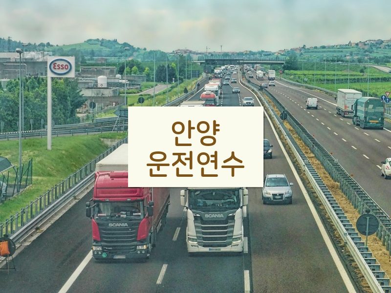 안양운전연수 후기