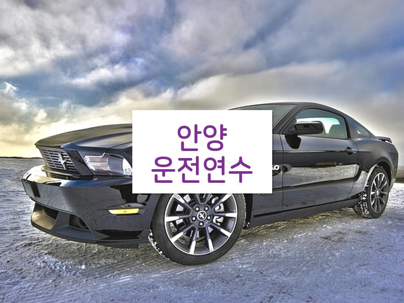 안양운전연수 후기