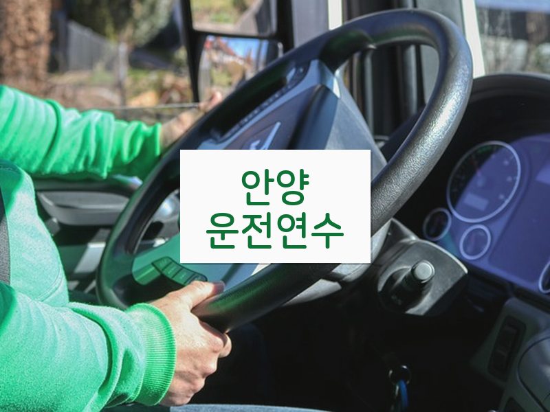 안양운전연수 후기