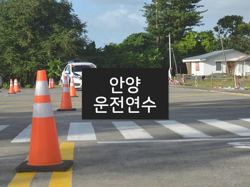 안양운전연수 후기