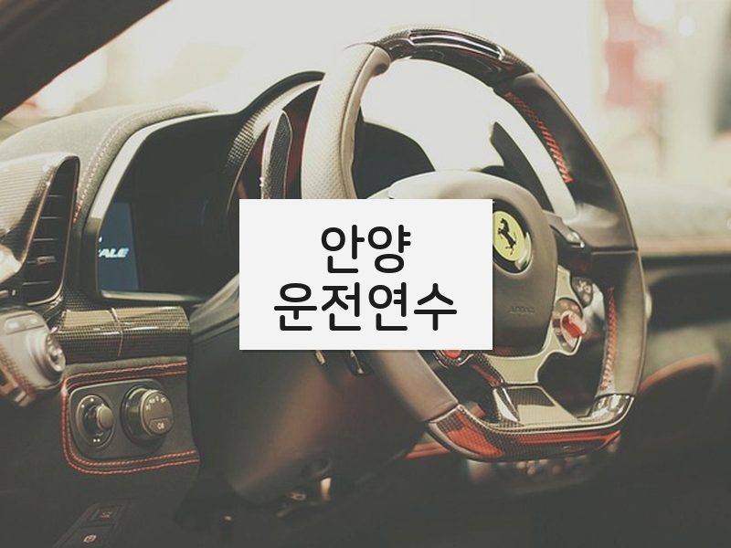 안양운전연수 후기