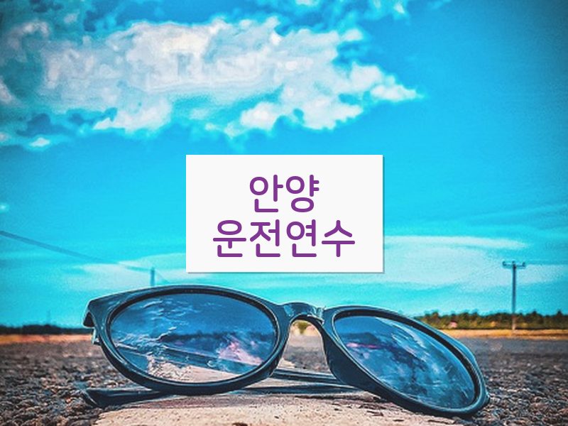 안양운전연수 후기