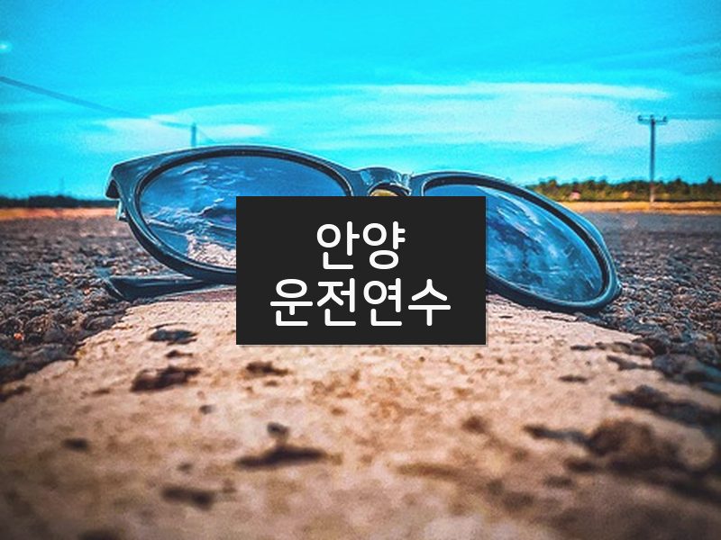 안양운전연수 후기