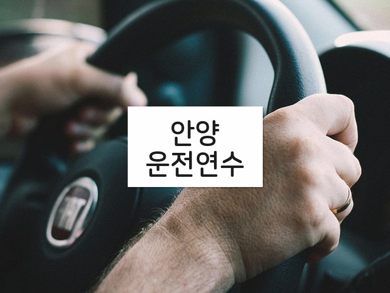 안양운전연수 후기