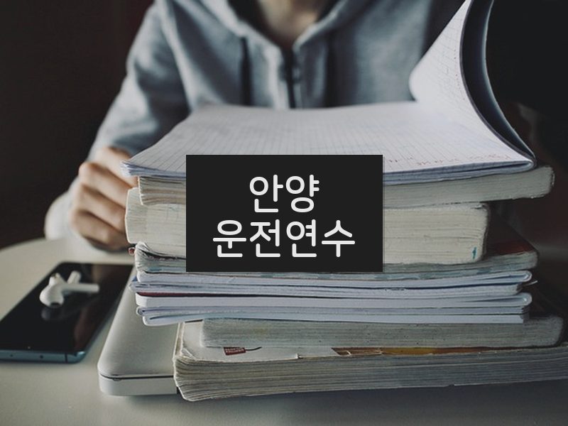 안양운전연수 후기