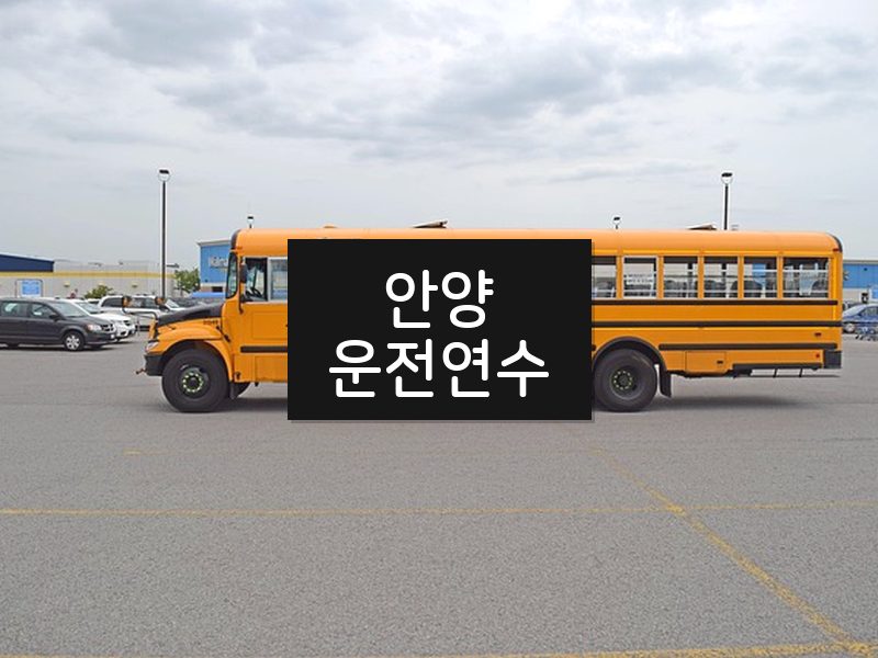 안양운전연수 후기