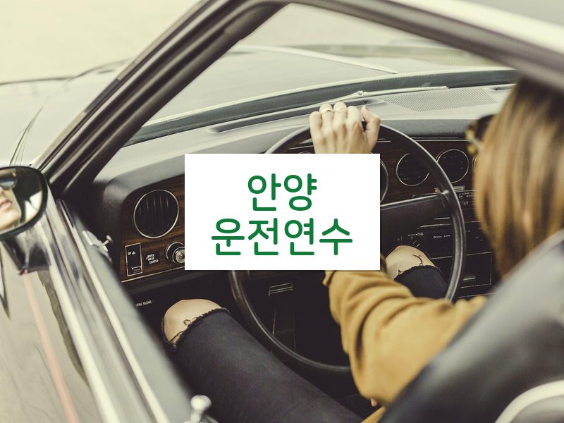 안양운전연수 후기