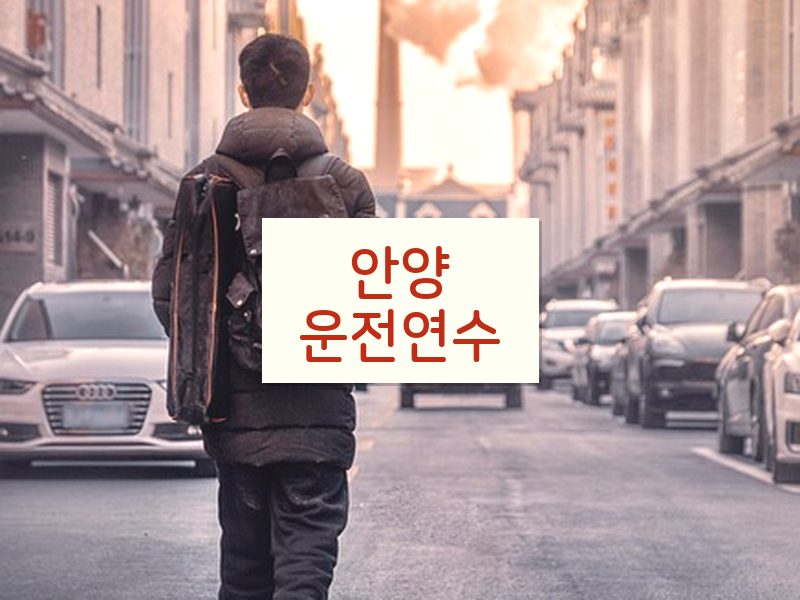 안양운전연수 후기