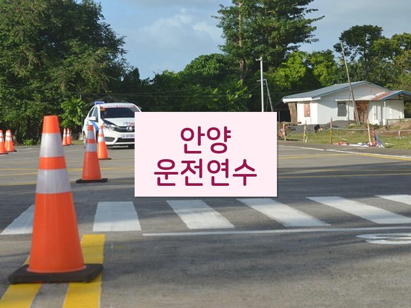 안양운전연수 후기