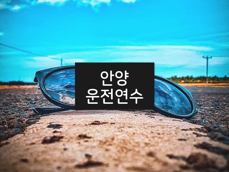 안양운전연수 후기