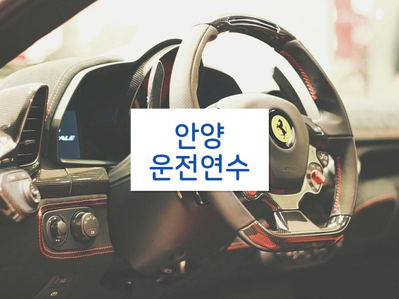 안양운전연수 후기