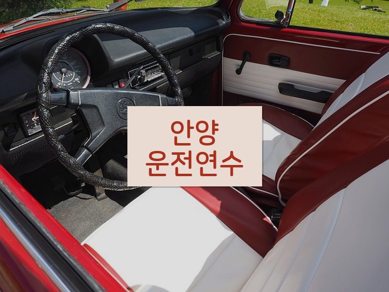 안양운전연수 후기