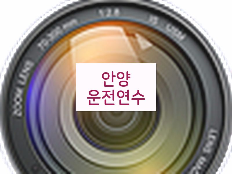 안양운전연수 후기
