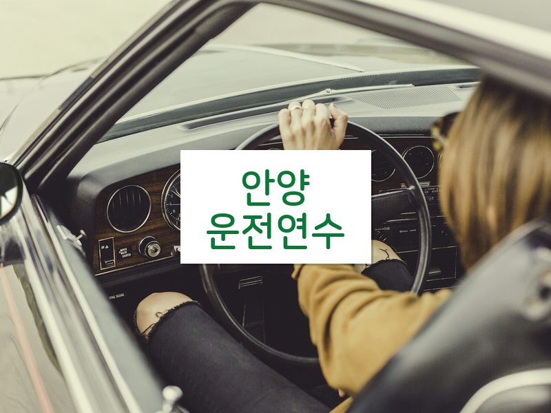 안양운전연수 후기