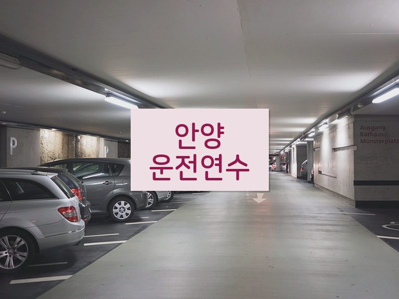 안양운전연수 후기